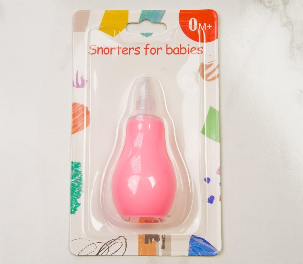 Baby Nasal Aspirator Bulb — Pink