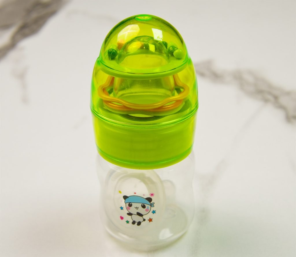 Little Fish Crystal PP Feeding Bottle — 90 ml — Green