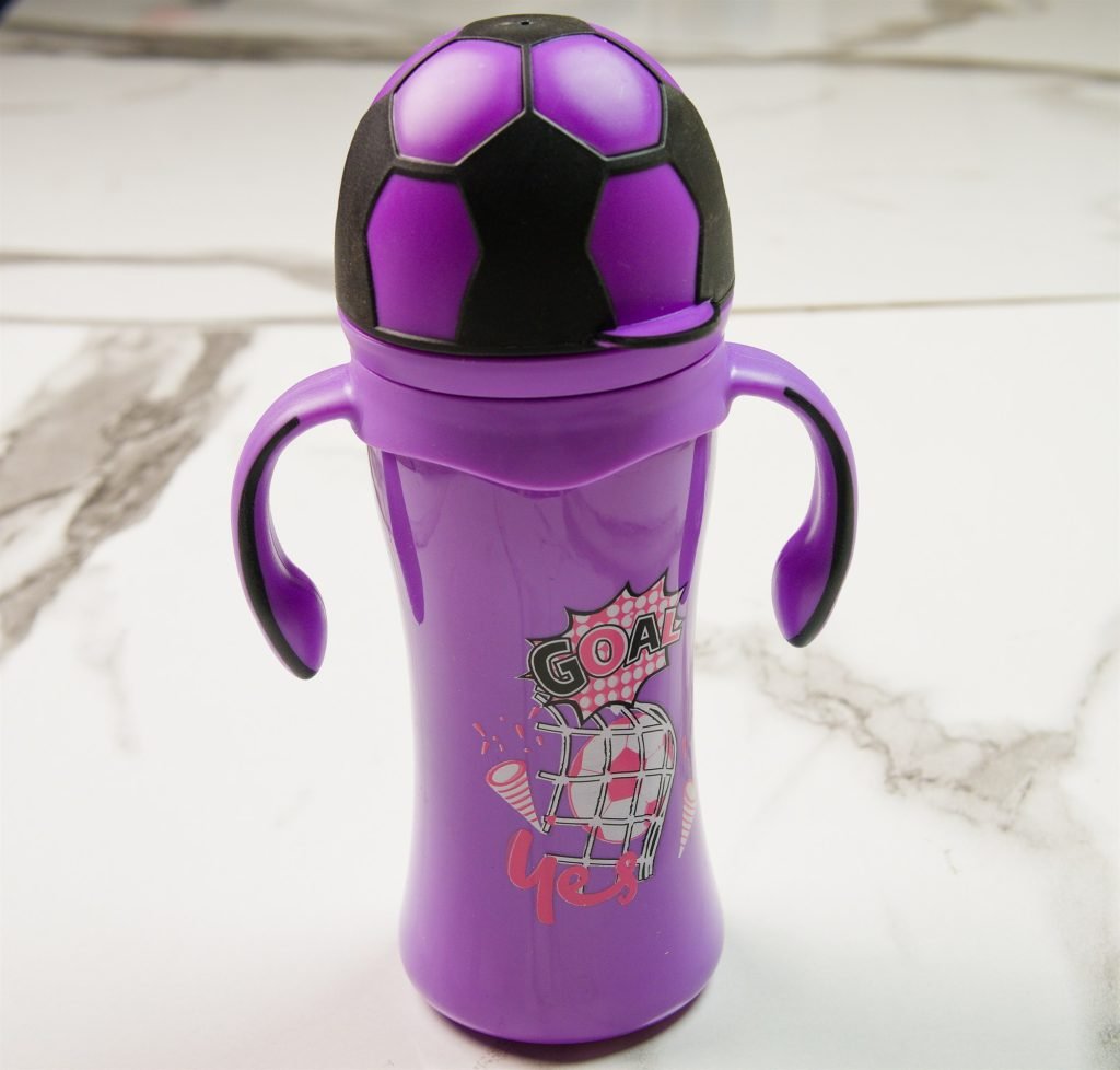 Yes Football PPSU Feeding Bottle — 280 ml — Purple