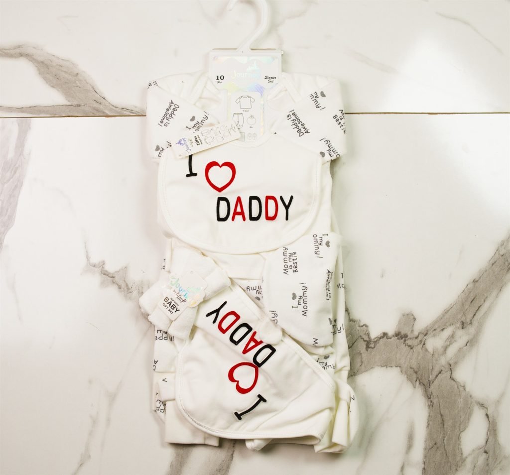 Journey "I Love Mama / Daddy" 10-Piece Hanger Set — I Love Daddy