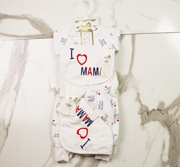 Journey "I Love Mama / Daddy" 10-Piece Hanger Set — I Love Mama