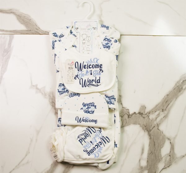 Journey "Welcome to the World" 12-Piece Hanger Set — Blue