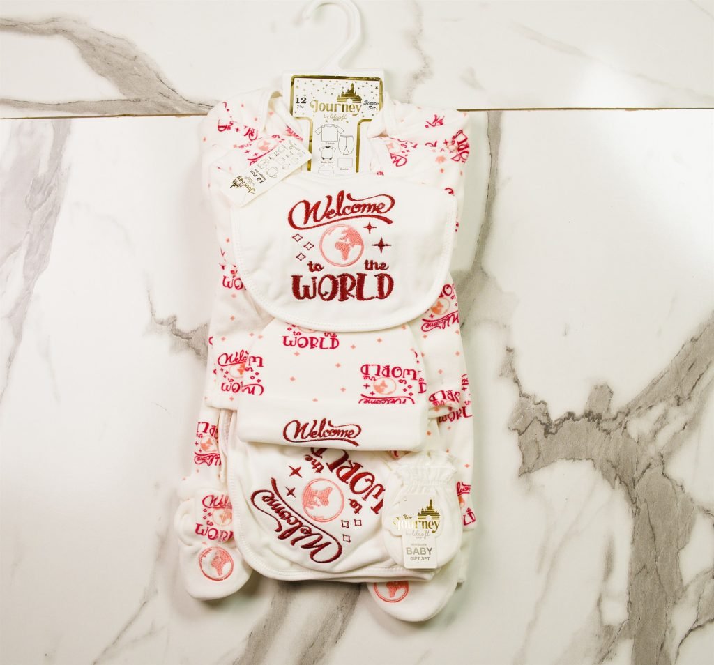 Journey "Welcome to the World" 12-Piece Hanger Set — Red