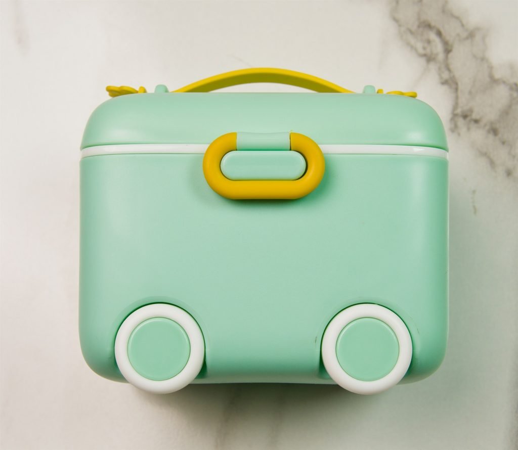 Milk Powder Storage Box with Scoop — Mint
