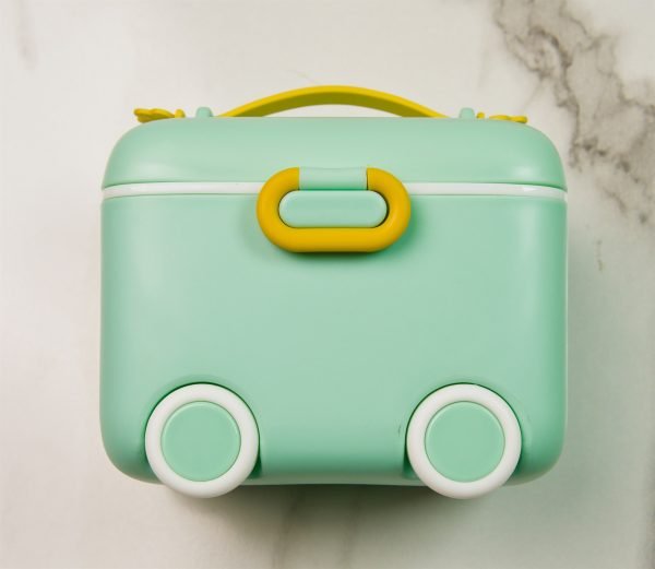 Milk Powder Storage Box with Scoop — Mint