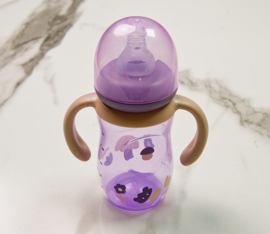 Minitree Feeding Bottle with Handles — 150 ml — Purple