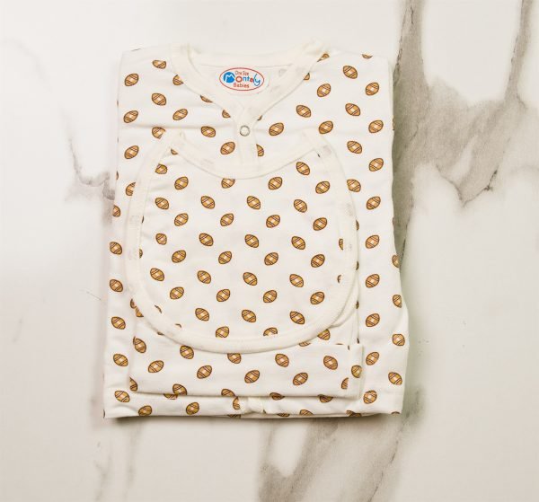Newborn 5-Piece Starter Set — Brown Print