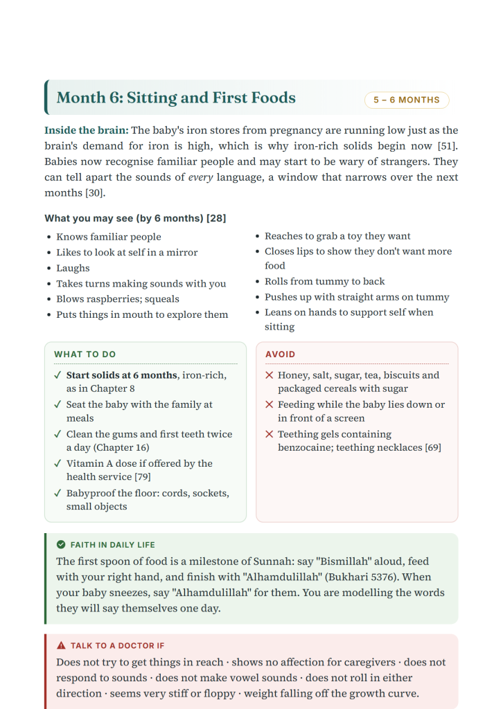 The First Two Years — page month en
