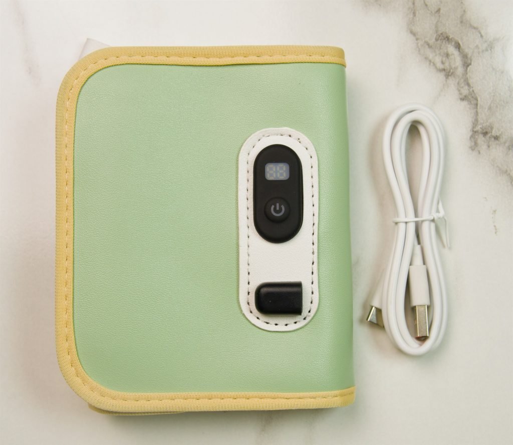 Portable USB Bottle Warmer Sleeve with Digital Display