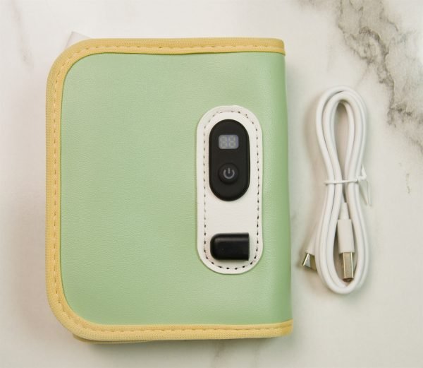 Portable USB Bottle Warmer Sleeve with Digital Display