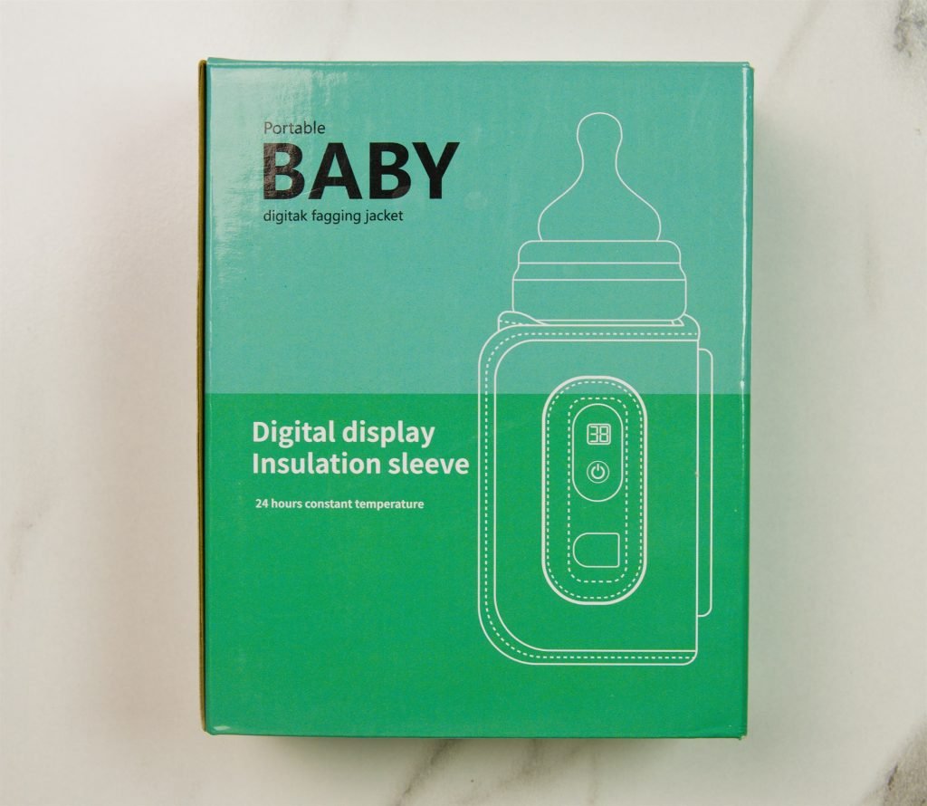 Portable USB Bottle Warmer Sleeve with Digital Display